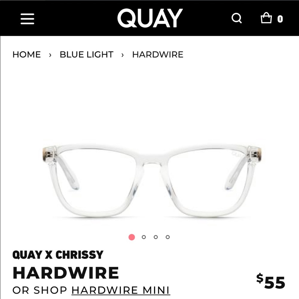 Quay blue light glasses